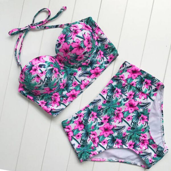 women floral bikini push up padded bra swimsuit high wiast bathing suit 2020 2pcs baby set swimwear s 2xl, White;black
women floral bikini push up padded bra swimsuit high wiast bathing suit 2020 2pcs baby set swimwear s 2xl, White;black