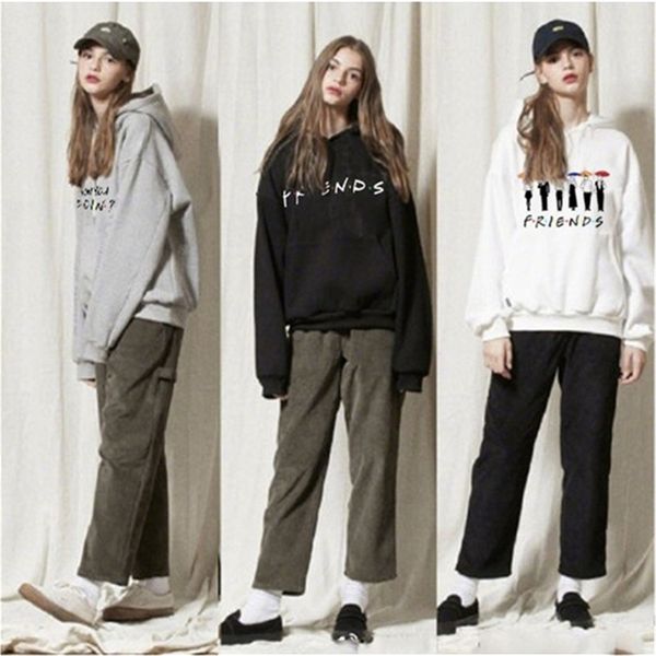 women's hoodies & sweatshirts mens womens friends print hoodie sweatshirt hoody coat ladies pullover loose casual jumper pull femme, Black
women's hoodies & sweatshirts mens womens friends print hoodie sweatshirt hoody coat ladies pullover loose casual jumper pull femme, Black