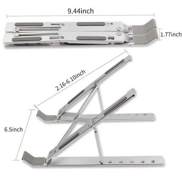 lapmounts for 10-15.6 inches laptablets,aluminum alloy stand 6-position adjustable height portable holder for desk lapmjhome jol
lapmounts for 10-15.6 inches laptablets,aluminum alloy stand 6-position adjustable height portable holder for desk lapmjhome jol