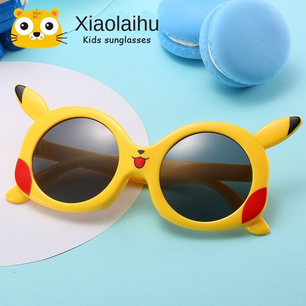 new cute cartoon bikachu fashion uv-proof polarized sun baby glasses children's sun glasses, Blue
new cute cartoon bikachu fashion uv-proof polarized sun baby glasses children's sun glasses, Blue
