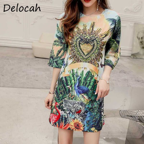 party dresses delocah summer women fashion runway short dress half sleeve luxury crystal beading vintage printed loose ladies a-line, White;black
party dresses delocah summer women fashion runway short dress half sleeve luxury crystal beading vintage printed loose ladies a-line, White;black