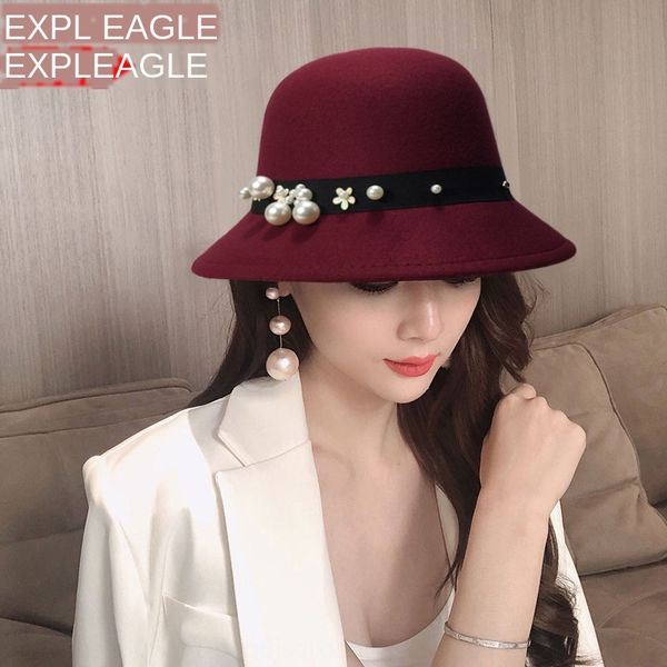 gift ladies ji yinglun dome fashion pearl imitation ladies basin hat windproof pearl wool wool and windproof sun hat, Blue;gray
gift ladies ji yinglun dome fashion pearl imitation ladies basin hat windproof pearl wool wool and windproof sun hat, Blue;gray