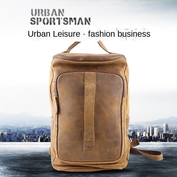 genuine men's large capacity luggage leisure fashion luggage bag backpack backpack layer cowhide messenger bag
genuine men's large capacity luggage leisure fashion luggage bag backpack backpack layer cowhide messenger bag