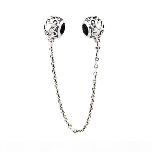 2018 spring 925 sterling silver jewelry enchanted heart safety chain charms original beads fits women jewelry making pandora bracelets, Bronze;silver
2018 spring 925 sterling silver jewelry enchanted heart safety chain charms original beads fits women jewelry making pandora bracelets, Bronze;silver