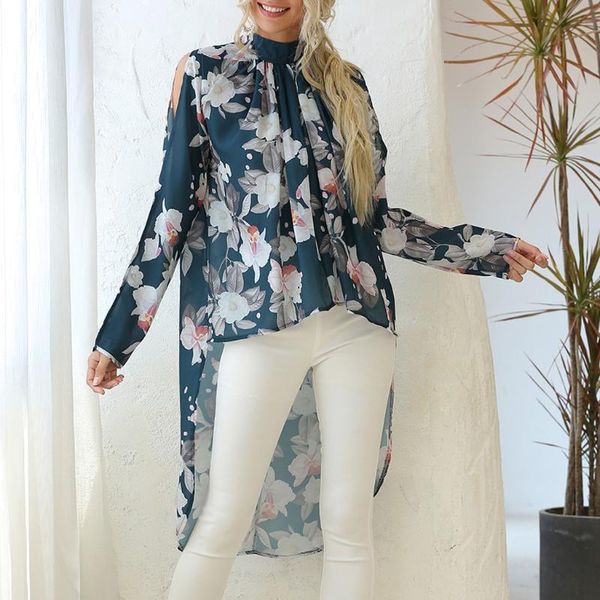 women's blouses & shirts women print chiffon 2021 oversized long sleeve turtleneck loose fashion off shoulder blouse feminia #t2g, White
women's blouses & shirts women print chiffon 2021 oversized long sleeve turtleneck loose fashion off shoulder blouse feminia #t2g, White