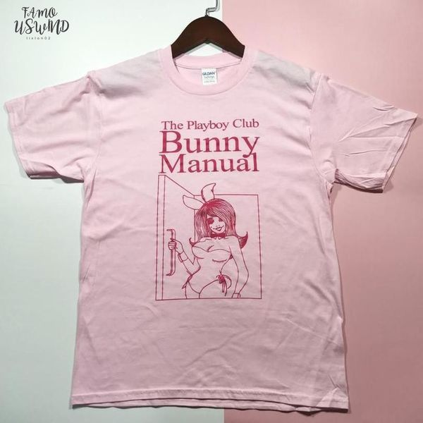 summer playboy bunny manual women tee shirt pink graphic 70s 80s vintage tshirt oversize cute aesthetic gift for pink her t shirt, White
summer playboy bunny manual women tee shirt pink graphic 70s 80s vintage tshirt oversize cute aesthetic gift for pink her t shirt, White