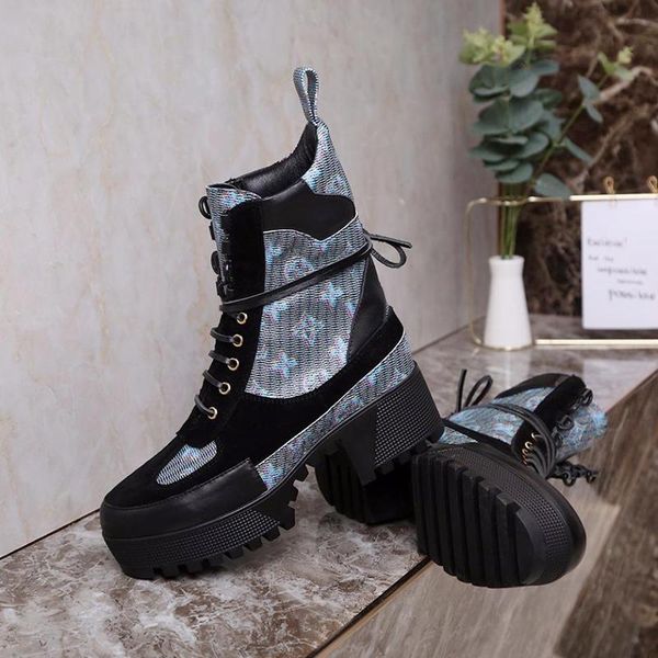 new lady fashion shoes boots laureate platform desert boot with origin box luxury design wedding party womens shoes bottes femmes drop ship, Black 
new lady fashion shoes boots laureate platform desert boot with origin box luxury design wedding party womens shoes bottes femmes drop ship, Black