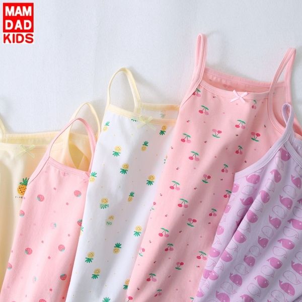 20 summer new children's camisole 3-piece ammonia underwear vest fruit vest cotton women's big children's fruit floral camiso, Blue
20 summer new children's camisole 3-piece ammonia underwear vest fruit vest cotton women's big children's fruit floral camiso, Blue