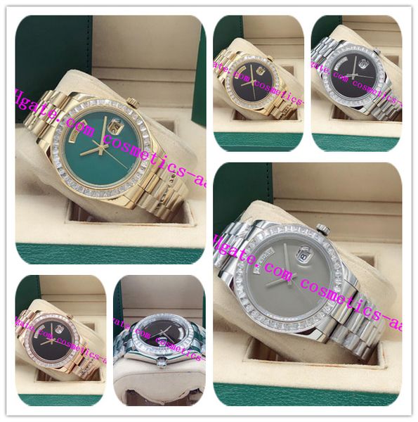 luxury watches 5 style mens diamond bezel stainless steel 41mm blank dial automatic fashion men's watches wristwatch, Slivery;brown
luxury watches 5 style mens diamond bezel stainless steel 41mm blank dial automatic fashion men's watches wristwatch, Slivery;brown