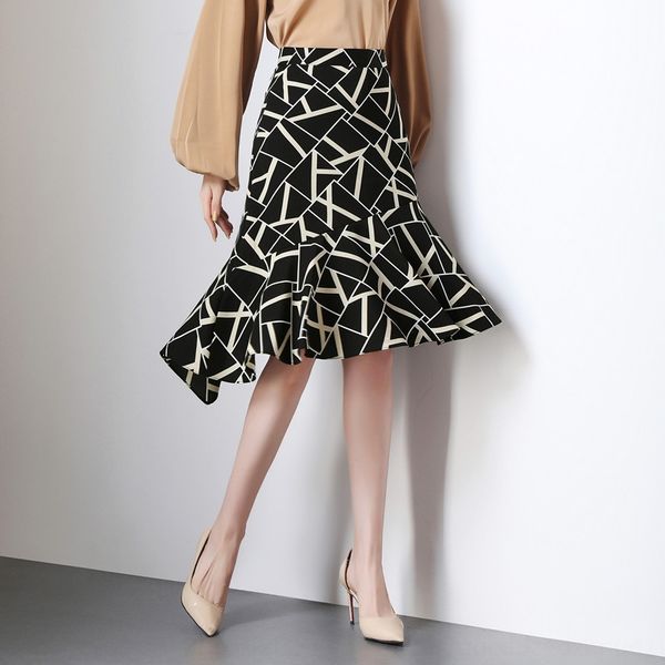 flounced one-step mermaid fishtail fishtail 2020 summer new high waist mid-length striped fashionable hip skirt one-step skirt, Black
flounced one-step mermaid fishtail fishtail 2020 summer new high waist mid-length striped fashionable hip skirt one-step skirt, Black