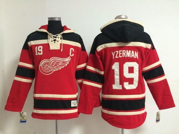 red wings old time hockey jerseys #19 steve yzermane red cream hoodie pullover sweatshirts winter jacket custom s-4xl, Black;red
red wings old time hockey jerseys #19 steve yzermane red cream hoodie pullover sweatshirts winter jacket custom s-4xl, Black;red