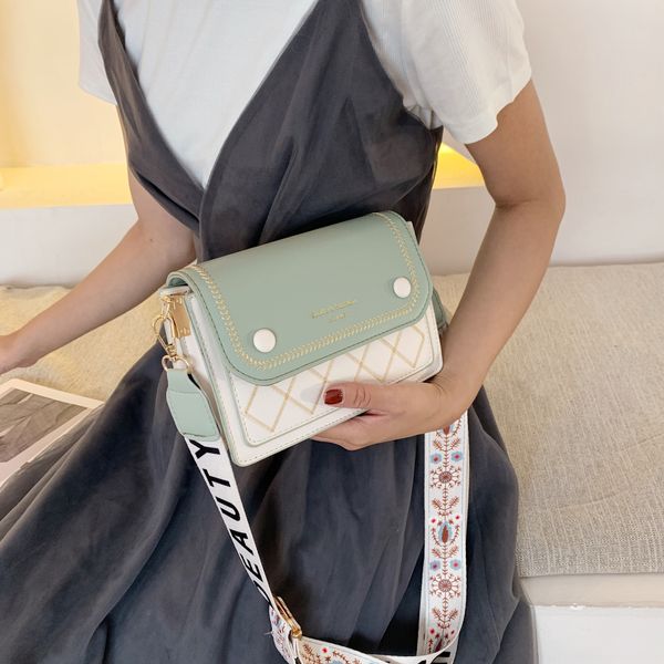 2020 new korean style square women shoulder new lady crossbody pu leather simple shoulder bag hand bag, White
2020 new korean style square women shoulder new lady crossbody pu leather simple shoulder bag hand bag, White