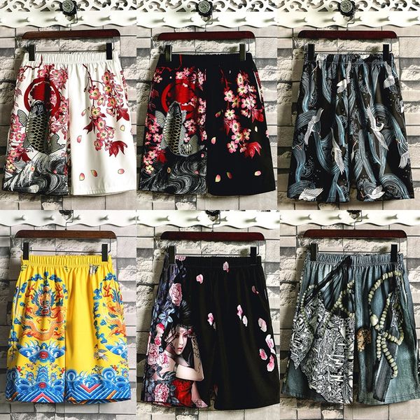 fu shihui carp robe shorts men's five chinese style loose crane quick-drying beach shorts beach pants pants
fu shihui carp robe shorts men's five chinese style loose crane quick-drying beach shorts beach pants pants