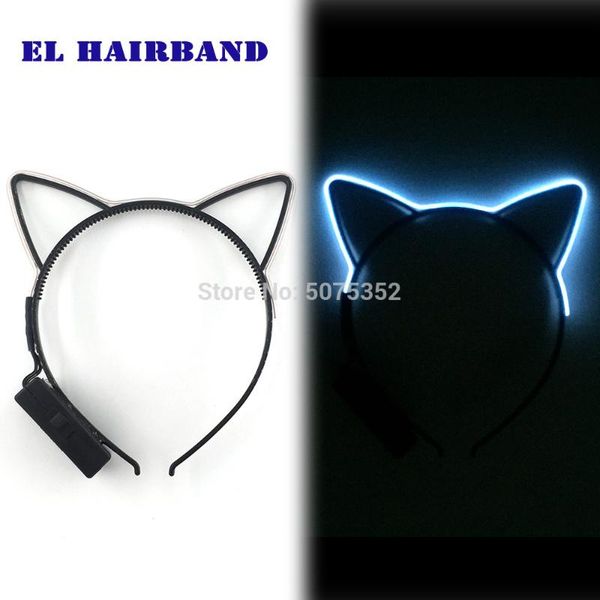 birthday party headwear light up cat ear hairband el wire headband for girls cute hair hoop christmas glowing head accessories, Slivery;white
birthday party headwear light up cat ear hairband el wire headband for girls cute hair hoop christmas glowing head accessories, Slivery;white