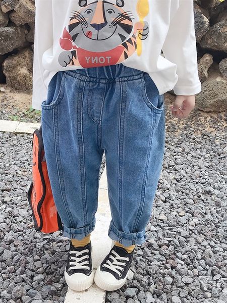 2020 spring children's new loose thin pants fashionable baby wear versatile jeans and jeans pants trendy, Blue
2020 spring children's new loose thin pants fashionable baby wear versatile jeans and jeans pants trendy, Blue