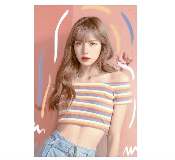 blackpink лайза же полосатый вязаный топ 20 лето новый полосатый одна линия воротник -плеча top coat slim fit, White;black
blackpink лайза же полосатый вязаный топ 20 лето новый полосатый одна линия воротник -плеча top coat slim fit, White;black