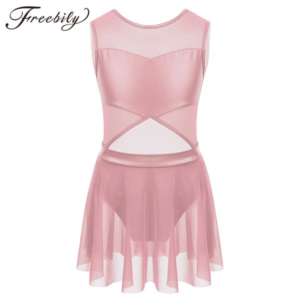 kids teens sleeveless faux leather tulle mesh splice ballet dance costume gymnastics leotard girls figure ice skating dress, Black;red
kids teens sleeveless faux leather tulle mesh splice ballet dance costume gymnastics leotard girls figure ice skating dress, Black;red