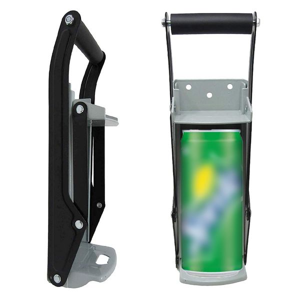 new 16oz beer can crusher wall mounted hand push soda cans bottle opener iron bottle crushing recycling tool accessory
new 16oz beer can crusher wall mounted hand push soda cans bottle opener iron bottle crushing recycling tool accessory