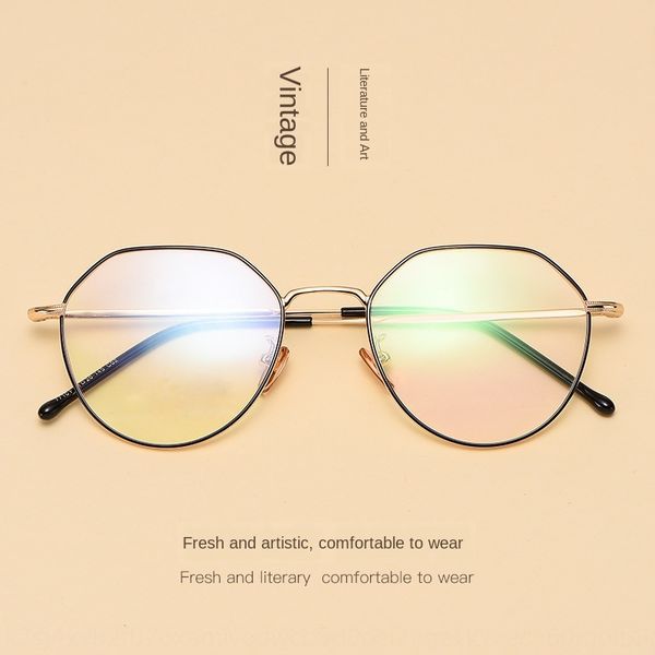 new korean fashion polygon glasses literary web red full glasses frame optical frame 77101, Silver
new korean fashion polygon glasses literary web red full glasses frame optical frame 77101, Silver