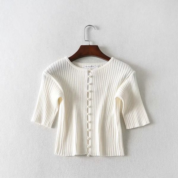 chic pearlround neck pearl pearl sweater 2020 summer new ins short sleeve slim sweater for women, White
chic pearlround neck pearl pearl sweater 2020 summer new ins short sleeve slim sweater for women, White