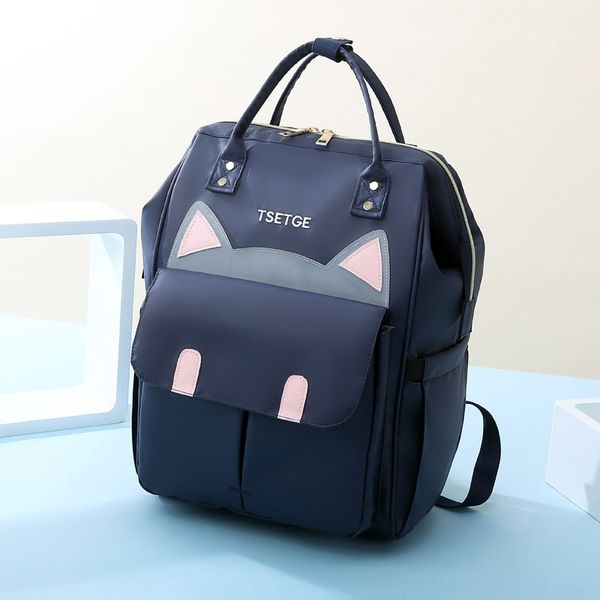 new fashion mommy backpack wet and dry separation bag large capacity maternal and baby bag fashion casual kitten backpack
new fashion mommy backpack wet and dry separation bag large capacity maternal and baby bag fashion casual kitten backpack