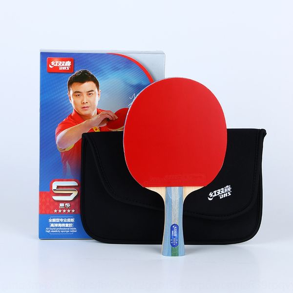 eumkn red shuangxi r5002 table tennis horizontal 5-layer wood double-sided high-elasticity table tennis racket professional anti-glue racket
eumkn red shuangxi r5002 table tennis horizontal 5-layer wood double-sided high-elasticity table tennis racket professional anti-glue racket