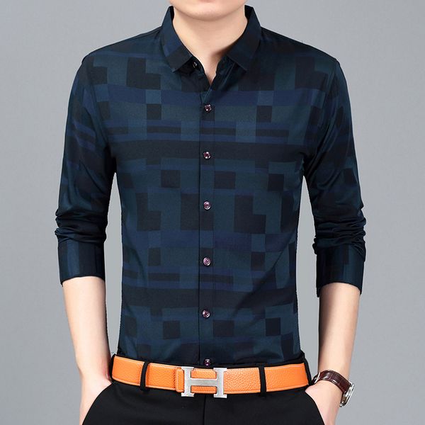 casual shirts 2020new business arrival men's clothing mens long sleeve plaid male shirt, White;black
casual shirts 2020new business arrival men's clothing mens long sleeve plaid male shirt, White;black