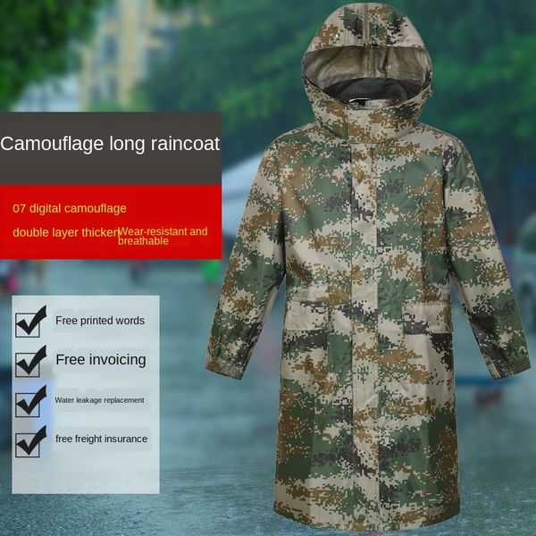 ahjeo camouflage army commander digital men's one-piece outdoor women's long with cap camouflage cap 07 raincoat army commander ad, Black
ahjeo camouflage army commander digital men's one-piece outdoor women's long with cap camouflage cap 07 raincoat army commander ad, Black