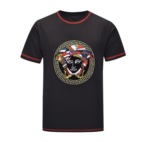 2020 luxury mens designer t shirt высокое качество мужчины женщины пары вскользь с коротким рукавом мужская круглый шеи тройники 5 цветов, Gray
2020 luxury mens designer t shirt высокое качество мужчины женщины пары вскользь с коротким рукавом мужская круглый шеи тройники 5 цветов, Gray