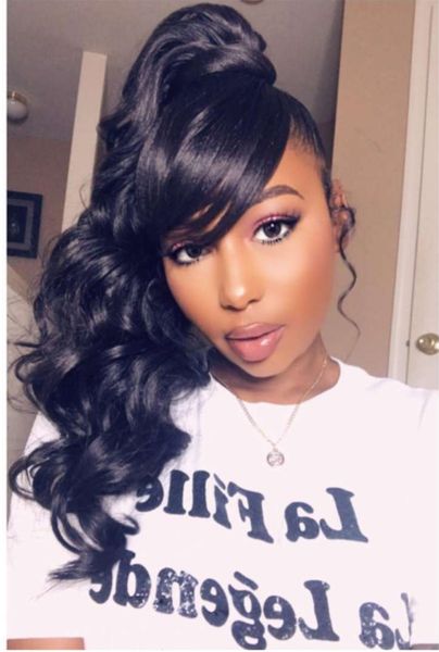140g body wave drawstring ponytail hair extension jet black color 1 human hair ponytail for black women
140g body wave drawstring ponytail hair extension jet black color 1 human hair ponytail for black women