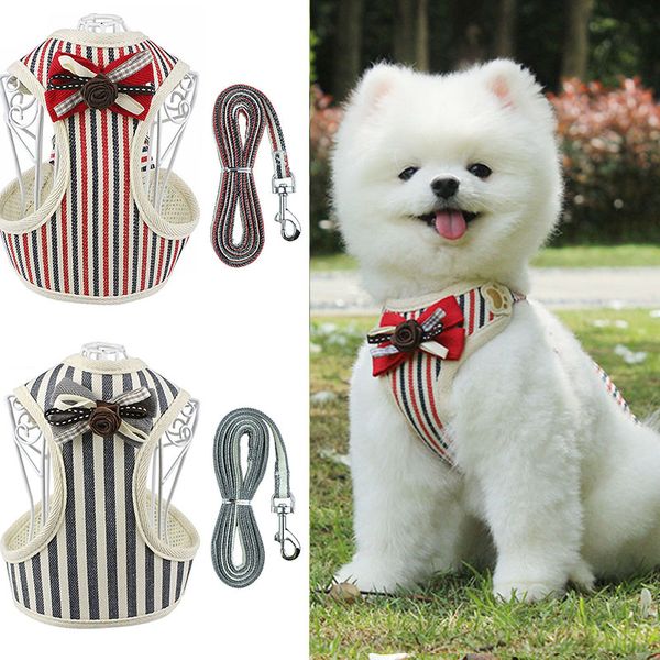 bowknot stripes ошейники поводки собак шлейки набор дышащий шлейки ошейник собаки любимчика пальто поводки для собак одежда груза падения
bowknot stripes ошейники поводки собак шлейки набор дышащий шлейки ошейник собаки любимчика пальто поводки для собак одежда груза падения
