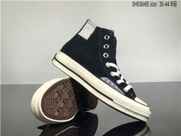 new 1970s star full high low classic canvas shoes skate sneakers menwomendesigner men and women casual, Black;red
new 1970s star full high low classic canvas shoes skate sneakers menwomendesigner men and women casual, Black;red