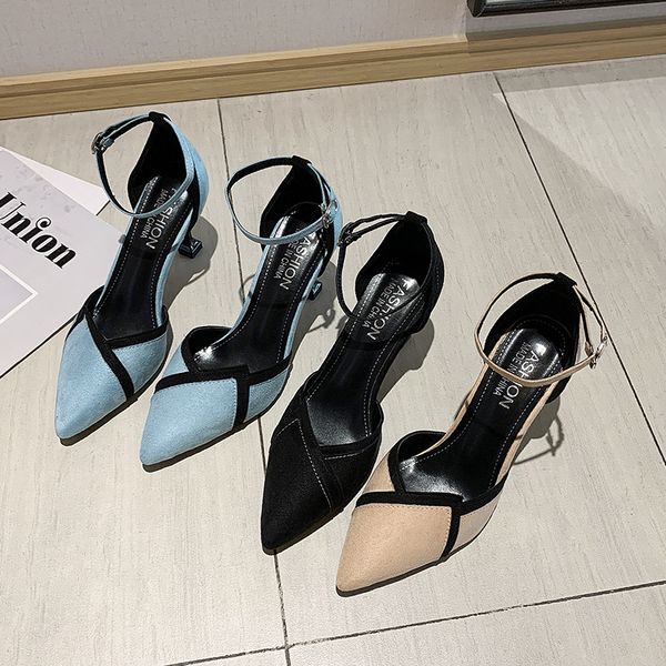2020 new elegant women pumps high heel wedding shoes female fashion hollow with sandals summer breathable shoes u14-91 c13, Black
2020 new elegant women pumps high heel wedding shoes female fashion hollow with sandals summer breathable shoes u14-91 c13, Black