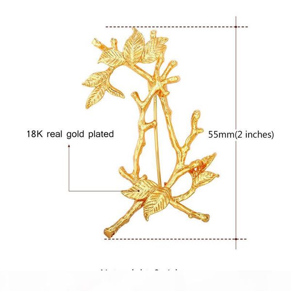 tree brooch for women men jewelry gifts new trendy platinum 18k real gold plated brooch pins, Gray
tree brooch for women men jewelry gifts new trendy platinum 18k real gold plated brooch pins, Gray