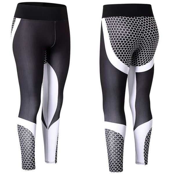 women's exercise leggings compression pants yoga trousers running tights sport trousers exercise pants womens elastic, Black;blue 
women's exercise leggings compression pants yoga trousers running tights sport trousers exercise pants womens elastic, Black;blue