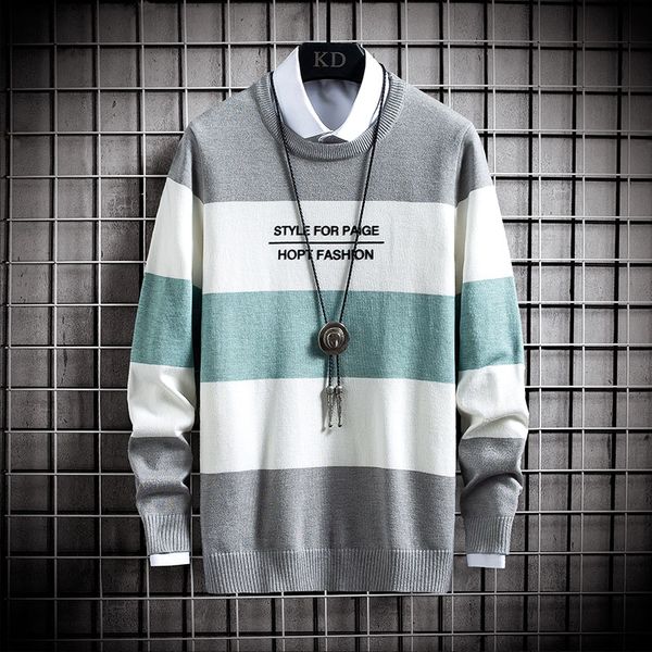new autumn winter handsome patchwork sweater men round neck slim fit men's christmas sweaters pullover men chompas para hombre, White;black
new autumn winter handsome patchwork sweater men round neck slim fit men's christmas sweaters pullover men chompas para hombre, White;black