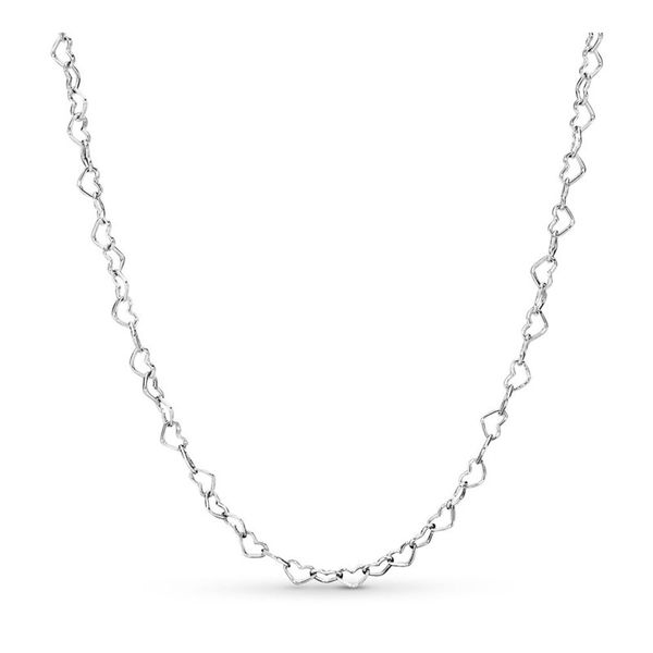 joined hearts necklace for women silver 925 jewelry 60cm adjustable chain express love fln093
joined hearts necklace for women silver 925 jewelry 60cm adjustable chain express love fln093