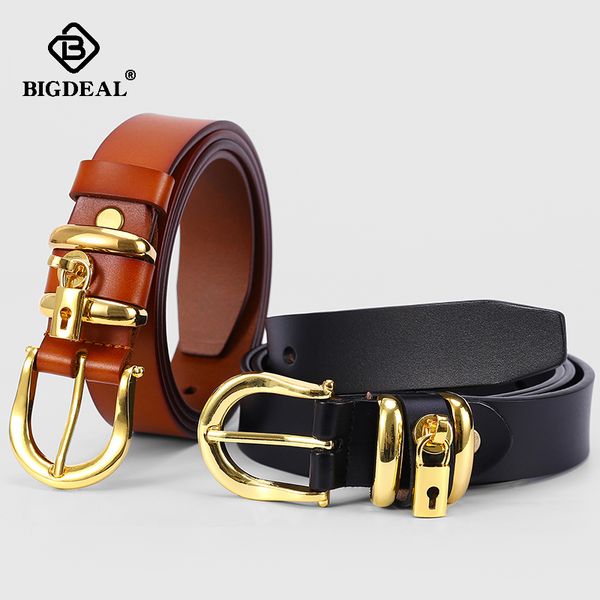new women genuine leather belt for women strap casual all-match female adjustable belts designer brand gold buckle, Black;brown
new women genuine leather belt for women strap casual all-match female adjustable belts designer brand gold buckle, Black;brown
