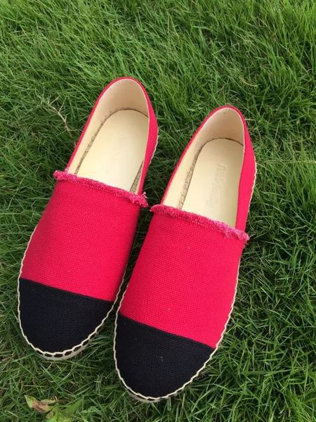 new classic лета женщин сандалии espadrilles рыболова обувь низкий каблук кожа отдыха дизайнерские холст кроссовки пары тапочек размер 35-42, Black
new classic лета женщин сандалии espadrilles рыболова обувь низкий каблук кожа отдыха дизайнерские холст кроссовки пары тапочек размер 35-42, Black