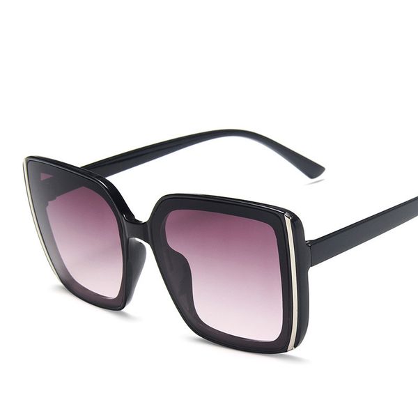 square sunglasses women big frame sun glasses female fashion street seyewear summer accessories, White;black
square sunglasses women big frame sun glasses female fashion street seyewear summer accessories, White;black