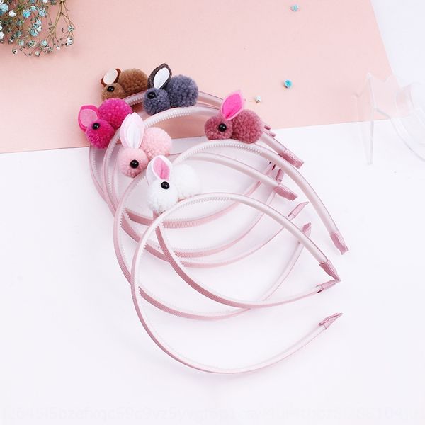 korean rubber ball hair band style children's hair accessories cute fur ball rabbit hairpin little girl cartoon hairband headband, Slivery;white
korean rubber ball hair band style children's hair accessories cute fur ball rabbit hairpin little girl cartoon hairband headband, Slivery;white