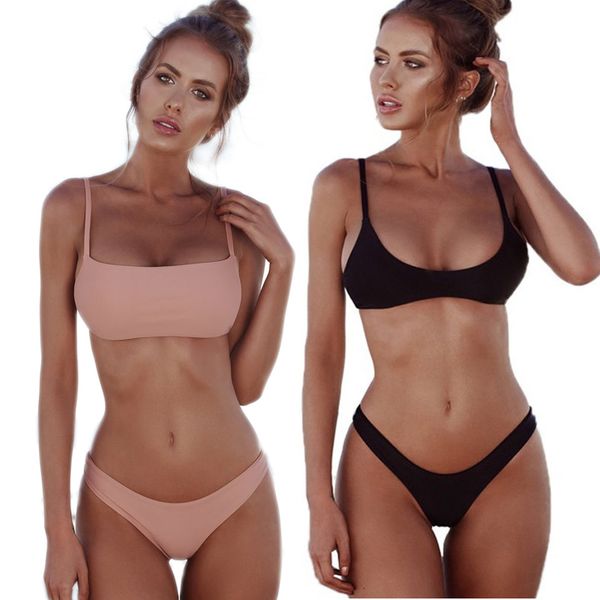 2020 sexy bikini set женщины купальник solid бикини купальники backless с низкой талией купальный костюм женский бразильский biquini, White;black
2020 sexy bikini set женщины купальник solid бикини купальники backless с низкой талией купальный костюм женский бразильский biquini, White;black