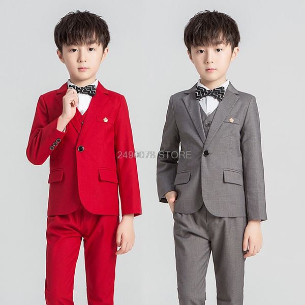 2020 flowers boys formal school suit kids wedding party dress jacket vest pants 3pcs tuxedo children prom ceremony costume 2-12y, White
2020 flowers boys formal school suit kids wedding party dress jacket vest pants 3pcs tuxedo children prom ceremony costume 2-12y, White
