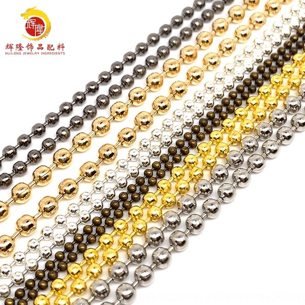 ball metal round chain clothing tag chain handmade diy diy pearl accessories pearl accessories, Silver
ball metal round chain clothing tag chain handmade diy diy pearl accessories pearl accessories, Silver