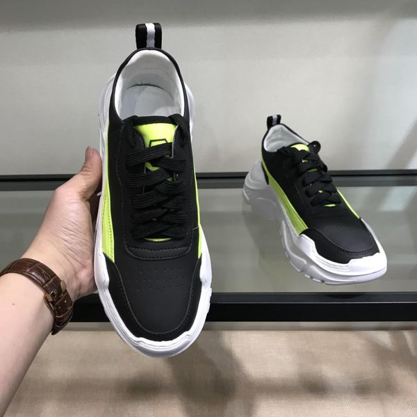 2019t limited edition men's leather casual platform shoes comfortable breathable low-cut shoes original box packaging 38-44, Black
2019t limited edition men's leather casual platform shoes comfortable breathable low-cut shoes original box packaging 38-44, Black