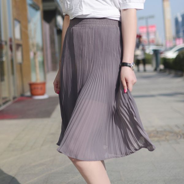 summer pleated skirts solid elegant women a line empire holiday midi tulle skirt multiple colour, Black
summer pleated skirts solid elegant women a line empire holiday midi tulle skirt multiple colour, Black