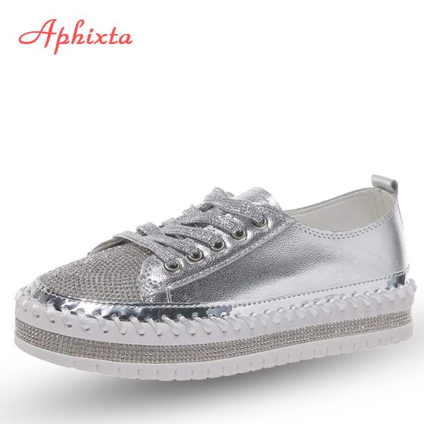 aphixta мокасины обувь женщины luxury серебряный кристалл шнуровка платформы обувь женщина sequined ткань bling crysta черный плоский каблук, Black
aphixta мокасины обувь женщины luxury серебряный кристалл шнуровка платформы обувь женщина sequined ткань bling crysta черный плоский каблук, Black
