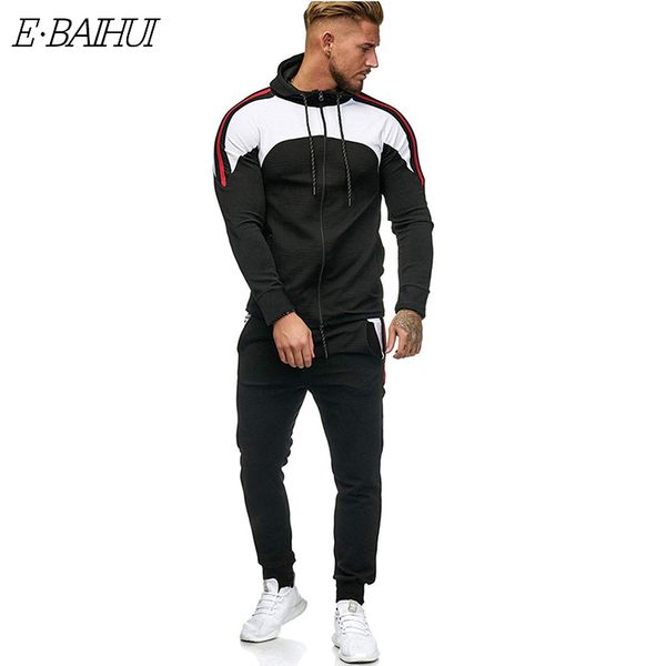 e-baihui casual suit male pinstripe stitching sports suit fashion trend 6 colors spring and autumn new mens tracksuit -5xl, Gray
e-baihui casual suit male pinstripe stitching sports suit fashion trend 6 colors spring and autumn new mens tracksuit -5xl, Gray