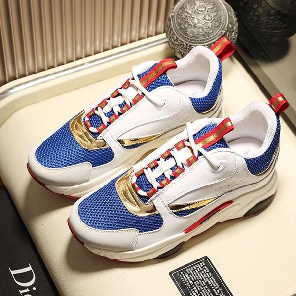 men 's shoes b22 canvas and calfskin sneaker fashion comfortable sports shoes chunky sneakers casual luxury men shoes chaussures pour, Black
men 's shoes b22 canvas and calfskin sneaker fashion comfortable sports shoes chunky sneakers casual luxury men shoes chaussures pour, Black