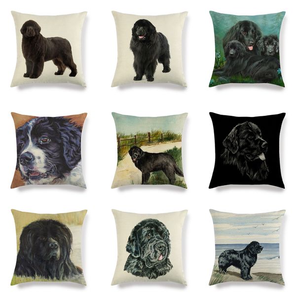 45cm*45cm newfoundland dog linen/cotton throw pillow covers couch cushion cover home decorative pillow covers
45cm*45cm newfoundland dog linen/cotton throw pillow covers couch cushion cover home decorative pillow covers